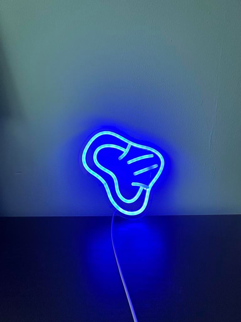 NEON LAMP - Smiley | Funky | Retro | Vintage | LED | Art, Ophalen of Verzenden, Zo goed als nieuw
