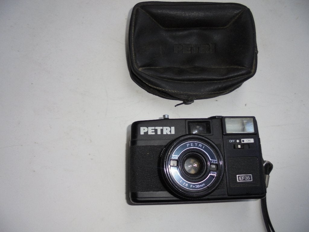 Vintage Retro fotocamera PETRI EF35 (K-BKO-165), Ophalen of Verzenden, Compact, Overige Merken