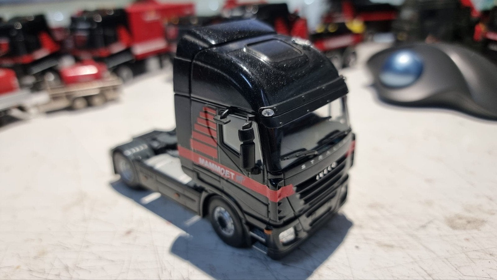 1:50 Iveco Stralis Mammoet, Ophalen of Verzenden, Zo goed als nieuw