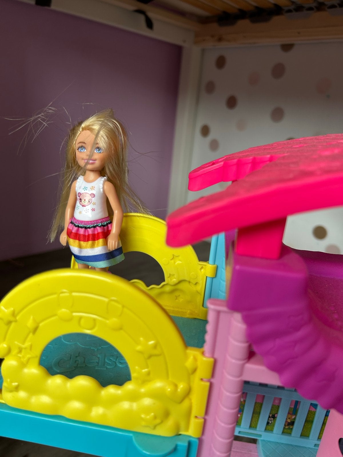 Barbie Chelsea Speeltuin met Pop en Accessoires, Ophalen of Verzenden, Gebruikt, Barbie