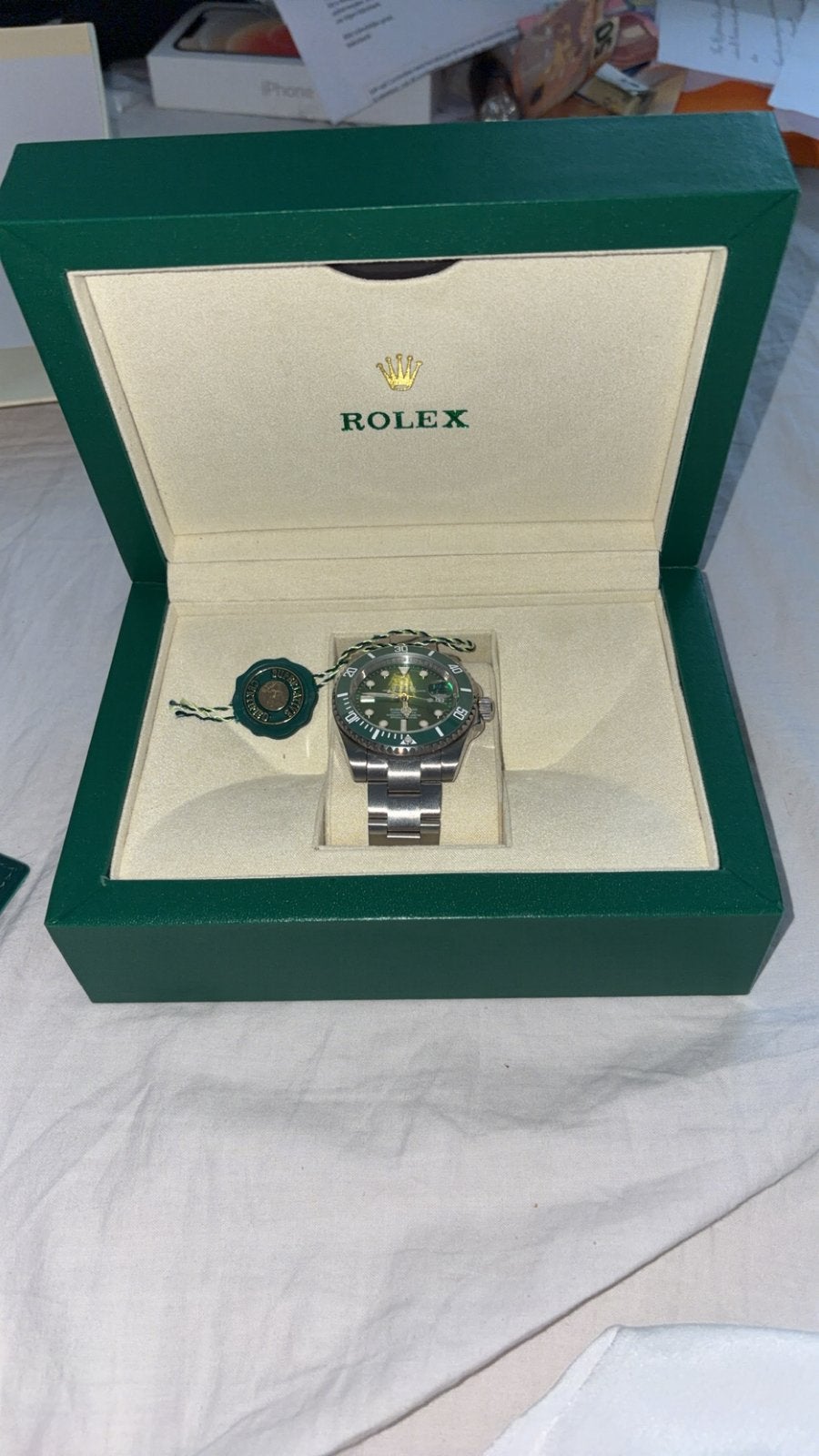 Rolex hulk, Sieraden, Tassen en Uiterlijk, Horloges | Heren, Rolex, Polshorloge, Overige materialen, Ophalen of Verzenden