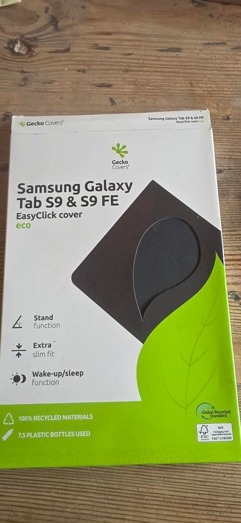 Gecko Covers Samsung Galaxy Tab S9 & S9 FE EasyJet Click, 11 inch, Nieuw, Bescherming voor- en achterkant, Ophalen of Verzenden
