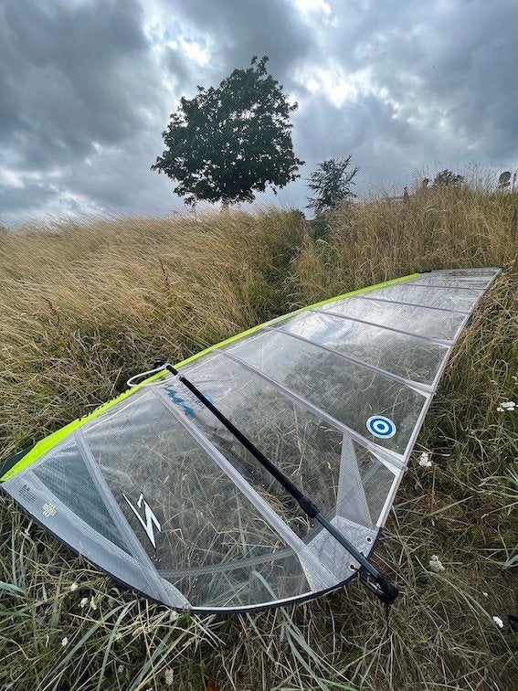 Starboard Carve 99 Wood Windsurfplank met vin, Watersport en Boten, Windsurfen, Ophalen, Gebruikt, Minder dan 250 cm, Starboard