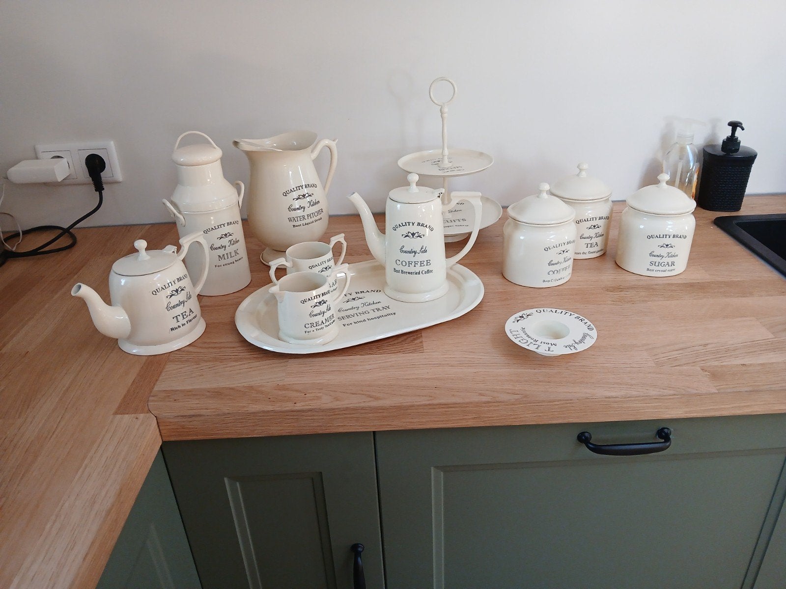 Mooi decoratief servies., Ophalen