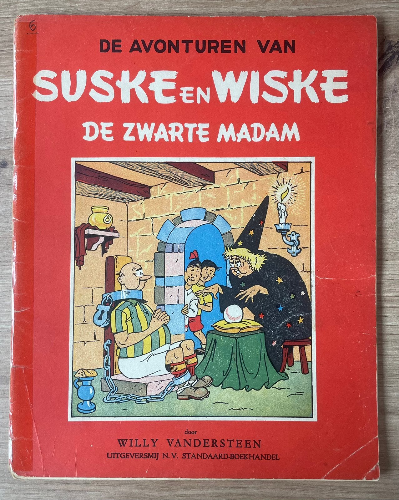 Suske en Wiske, de zwarte madam, Boeken, Stripboeken, Eén stripboek, Ophalen of Verzenden, Zo goed als nieuw