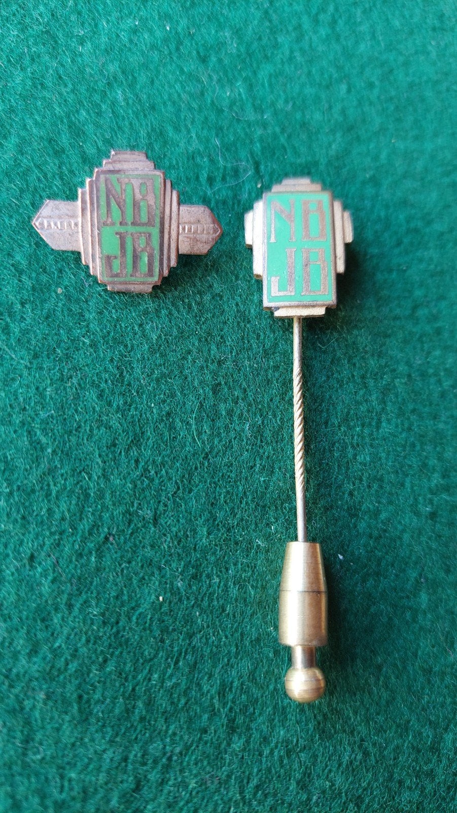 Vintage NBJB Speldjes - Zeldzaam Verzamelaarsitem, Ophalen of Verzenden, Gebruikt, Overige onderwerpen, Speldje of Pin