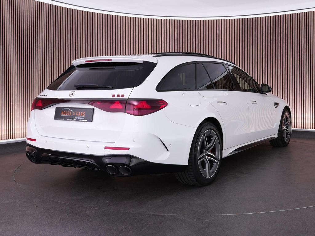 Mercedes-Benz E-klasse E53 AMG Estate 612pk 4MATIC+ Night Ed, Automaat, Gebruikt, Leder en Stof, Plug-in hybride