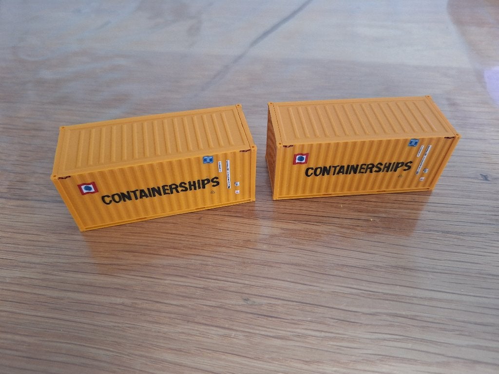 AWM 20 voet containers containerships, Ophalen, Zo goed als nieuw, Bus of Vrachtwagen, AWM