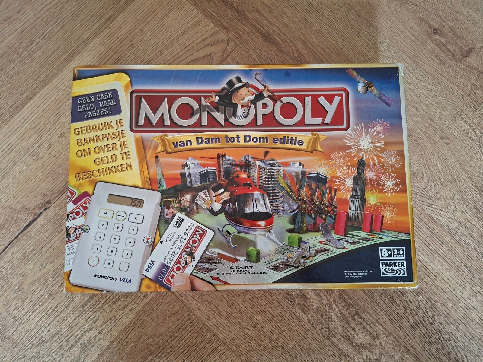Monopoly van Dam tot Dom editie (met pasjes), Hobby en Vrije tijd, Gezelschapsspellen | Bordspellen, Ophalen of Verzenden