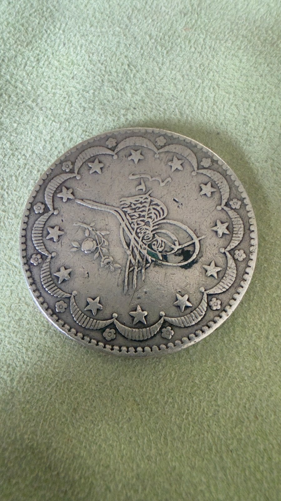 ISLAMIC OTTOMAN TURKEY CONSTANTINOPLE 1293/1 20 KURUSH, Verzenden, Overige landen