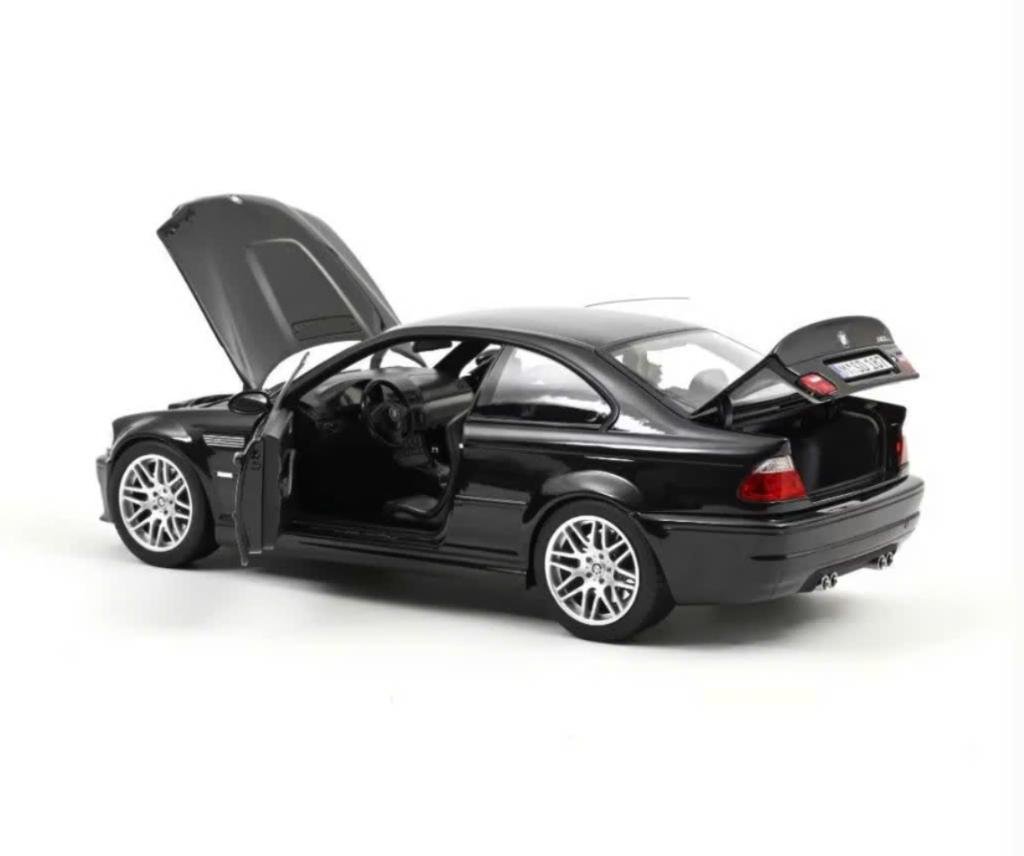 BMW M3 CSL 2003 Saphire Zwart schaal 1/18 NOREV Ref. 183017, Hobby en Vrije tijd, Modelauto's | 1:18, Verzenden, Nieuw, Auto, Norev