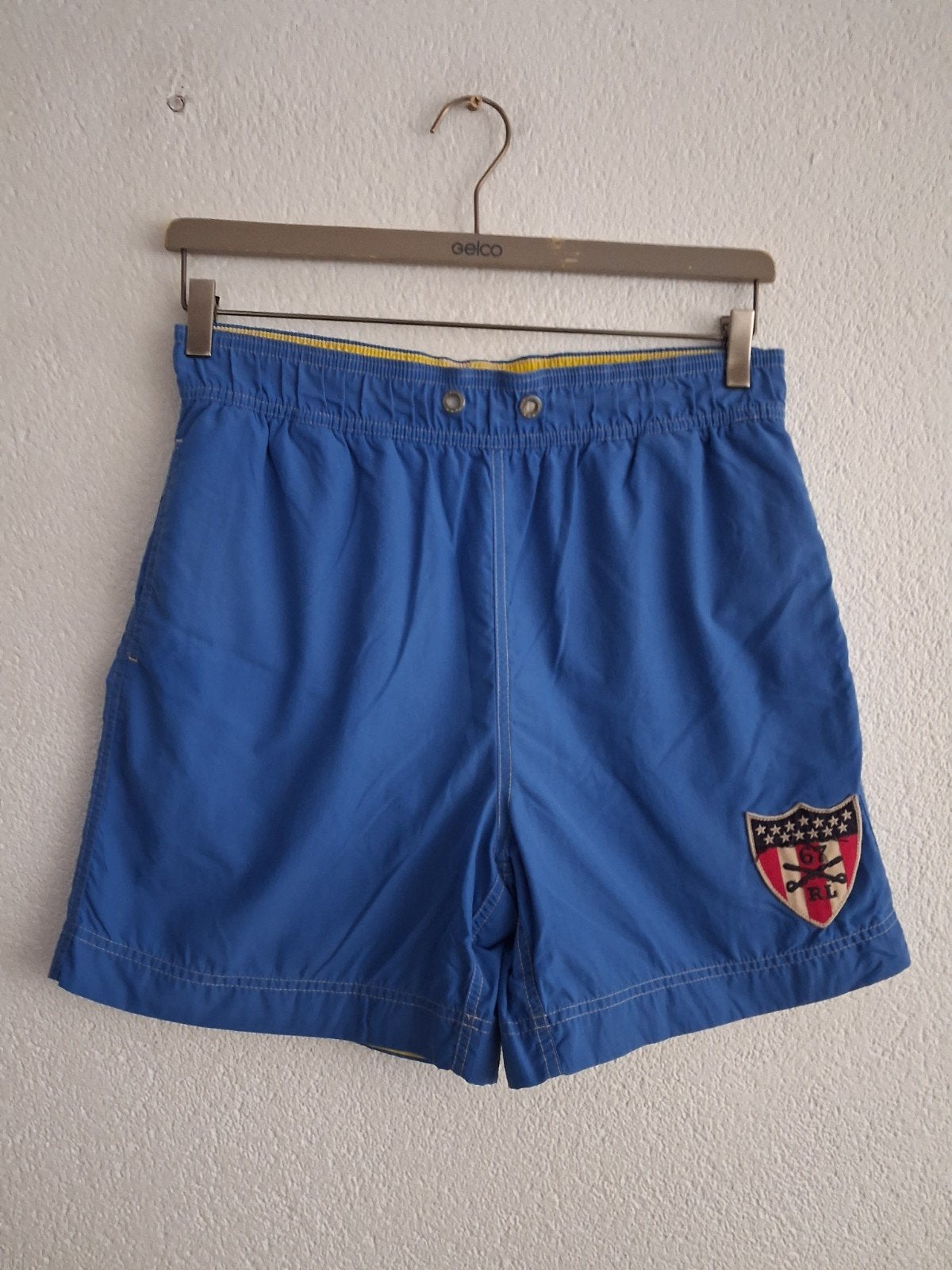 Polo Ralph Lauren Zwemshort Maat M Blauw, Ophalen of Verzenden, Polo Ralph Lauren, Zwemshort, Maat 48/50 (M)