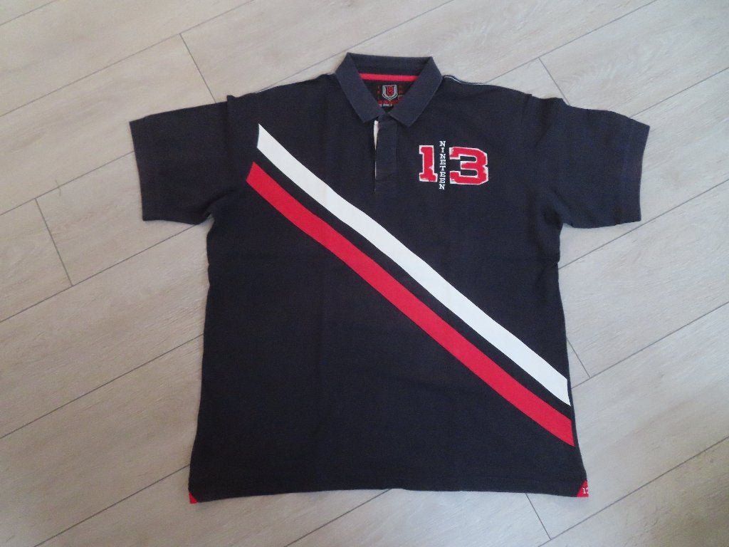 POLO-SHIRT, BLAUW / WIT / ROOD (PSV) 1913 COLLECTIE  mt 3XL, Meerkleurig, Overige maten, Ophalen of Verzenden, Zo goed als nieuw