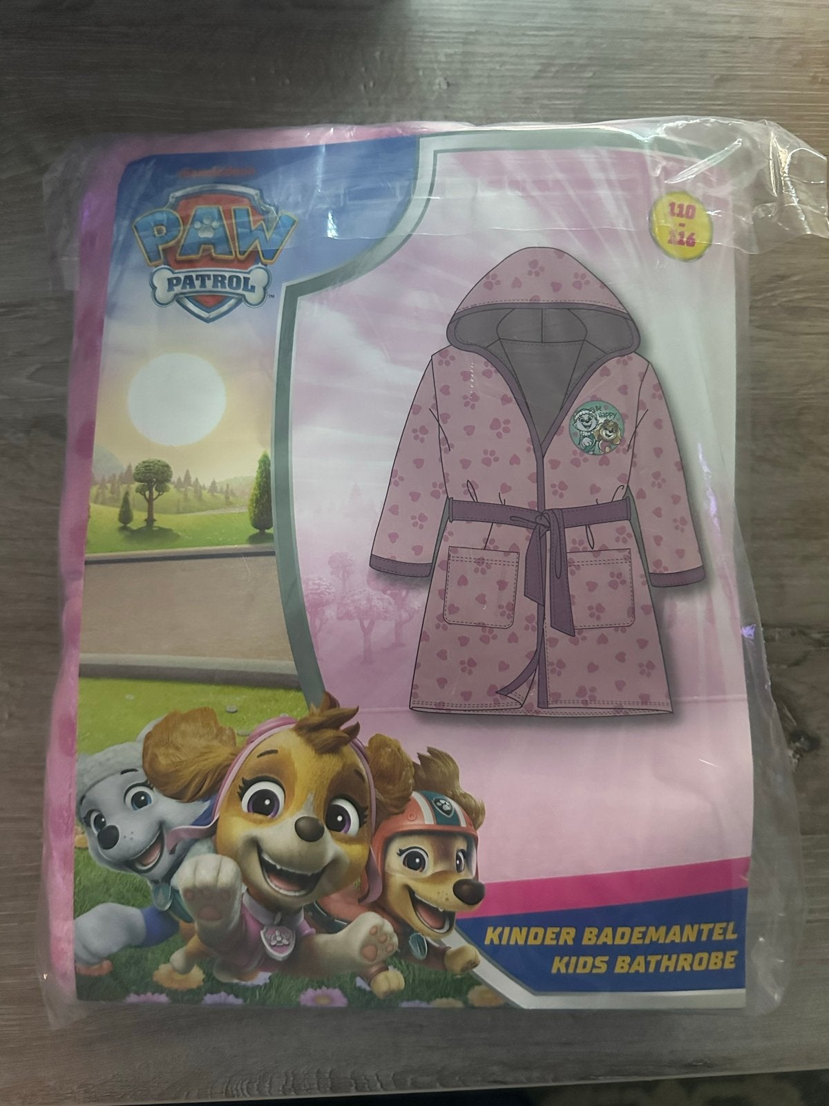 Paw Patrol Badjas Roze - Maat 110/116, Ophalen of Verzenden, Nieuw, Meisje, Nacht- of Onderkleding