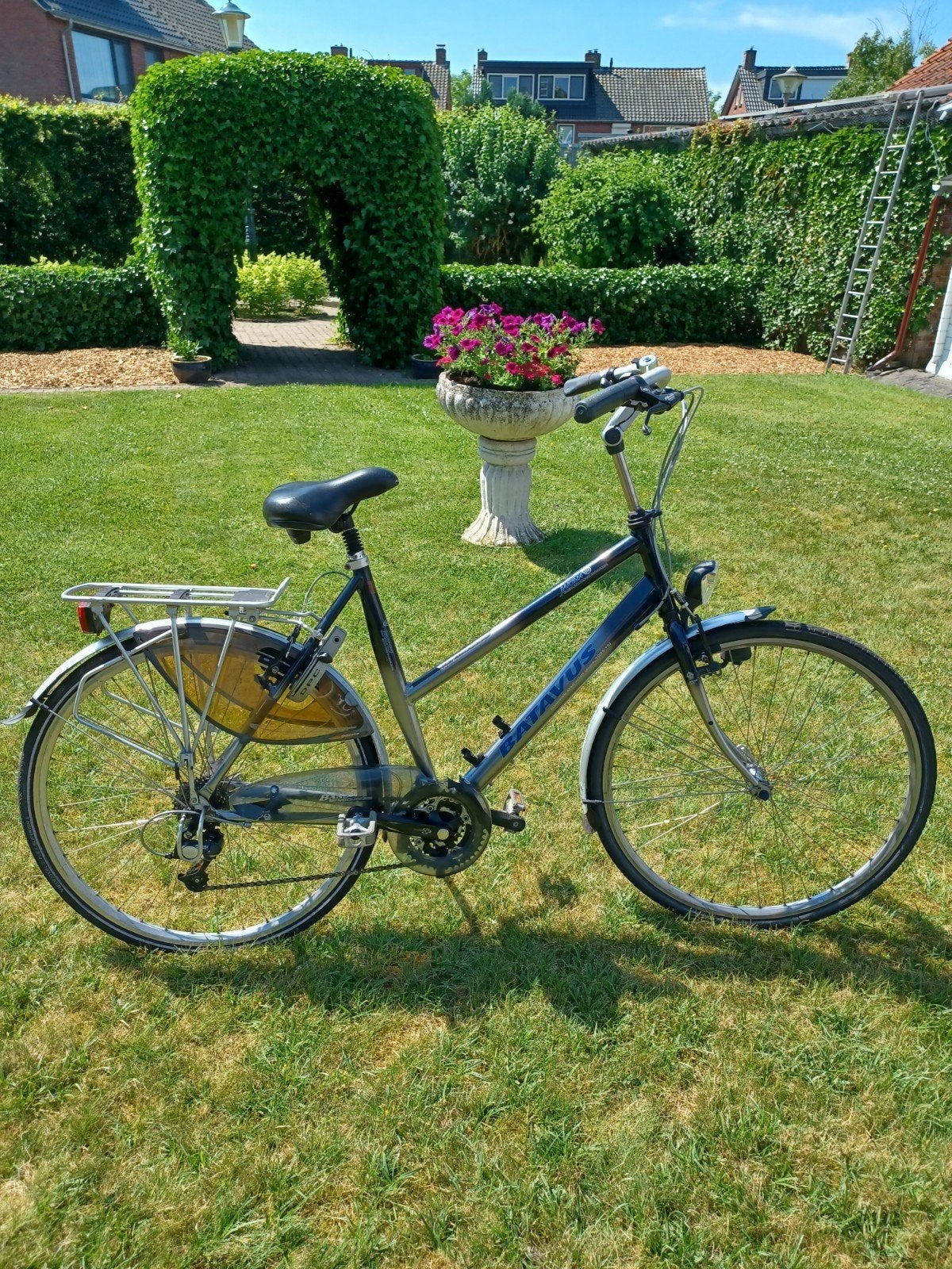 BATAVUS D-BIKE 28INCH.   rijdt goed, Fietsen en Brommers, Fietsen | Dames | Omafietsen, 53 tot 56 cm, Ophalen, Zo goed als nieuw