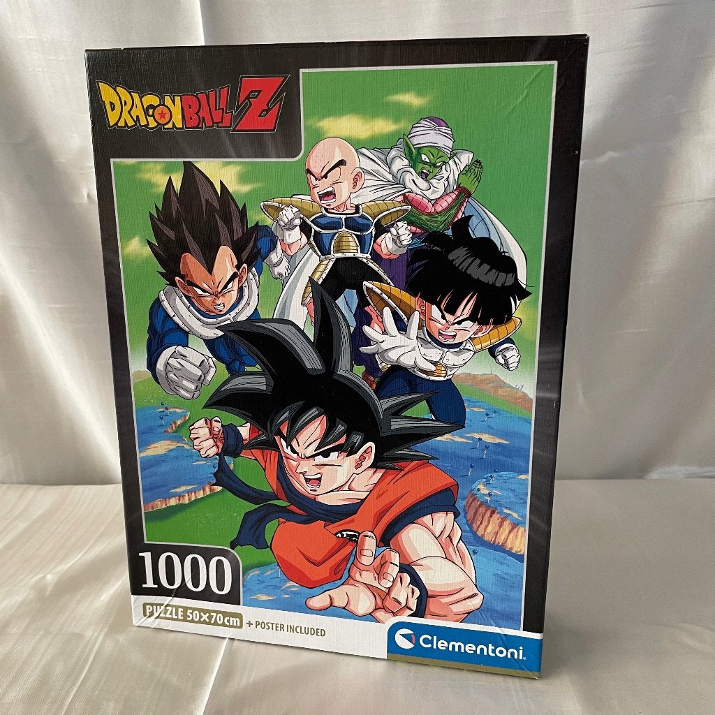 Dragon Ball Z Puzzel 1000 Stukjes. Compleet, Ophalen of Verzenden, 500 t/m 1500 stukjes, Zo goed als nieuw, Legpuzzel