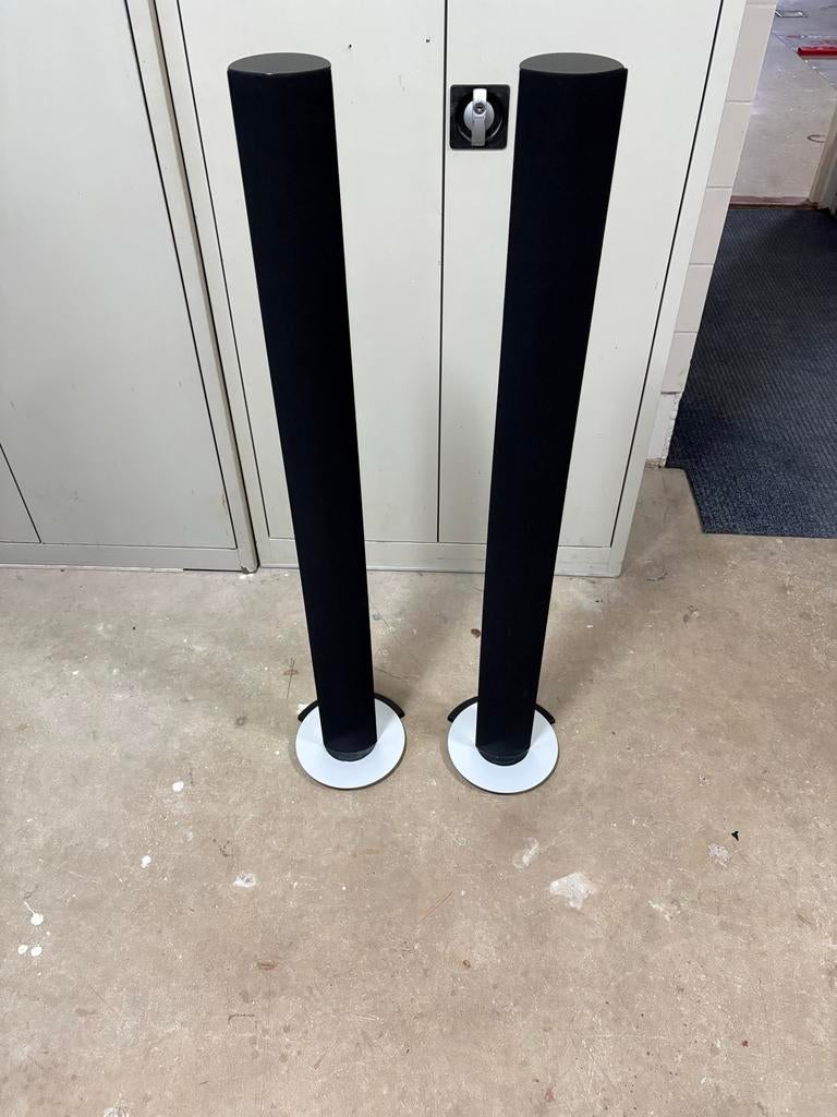 Bang & Olufsen Beolab 6000 speaker set, Gebruikt, 60 tot 120 watt, Front, Rear of Stereo speakers, Ophalen