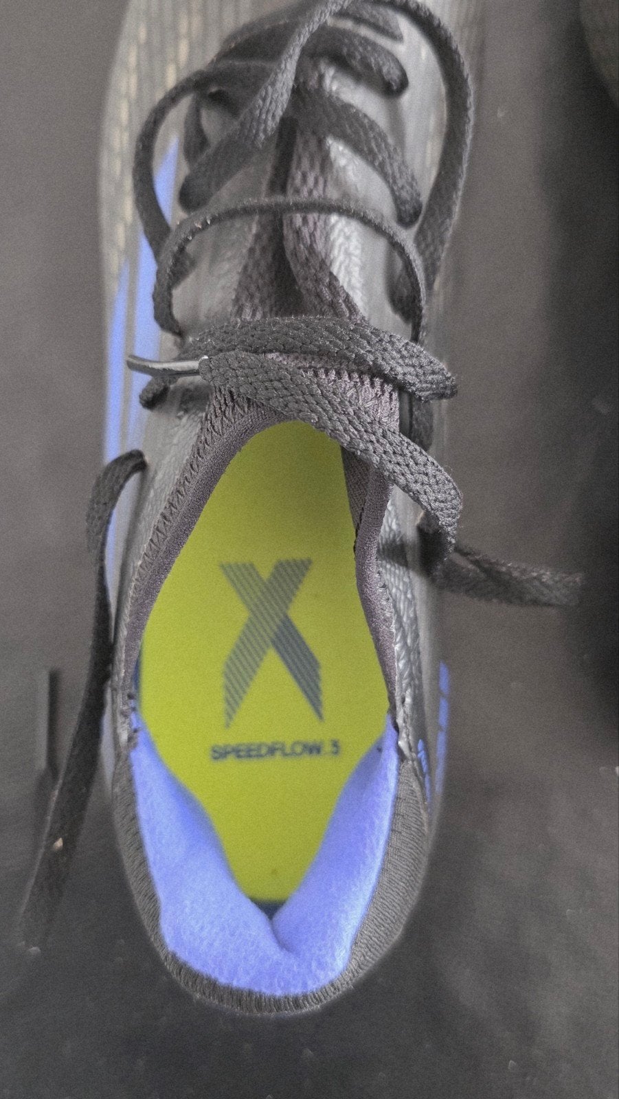 Adidas X Speedflow.3 FG Voetbalschoenen Zwart/Blauw, Ophalen of Verzenden, Nieuw, Schoenen