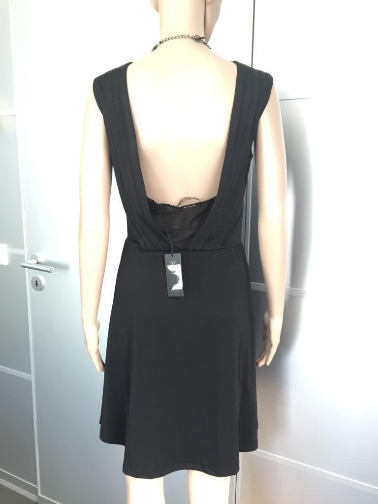 B1469 Nieuw: GUESS: zwart jurkje jurk maat 42=L feest, Kleding | Dames, Guess, Zwart, Maat 42/44 (L), Nieuw