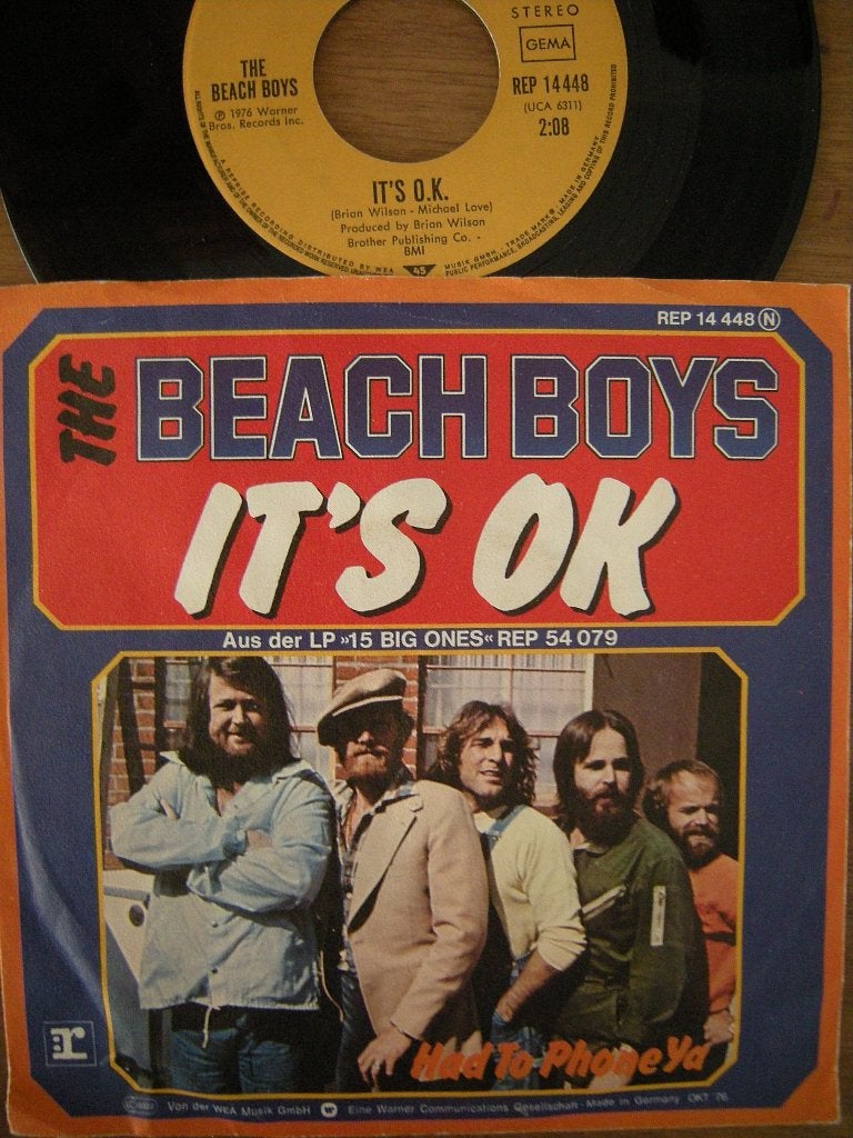The Beach Boys (It's Ok), Gebruikt, 7 inch, Ophalen of Verzenden, Pop