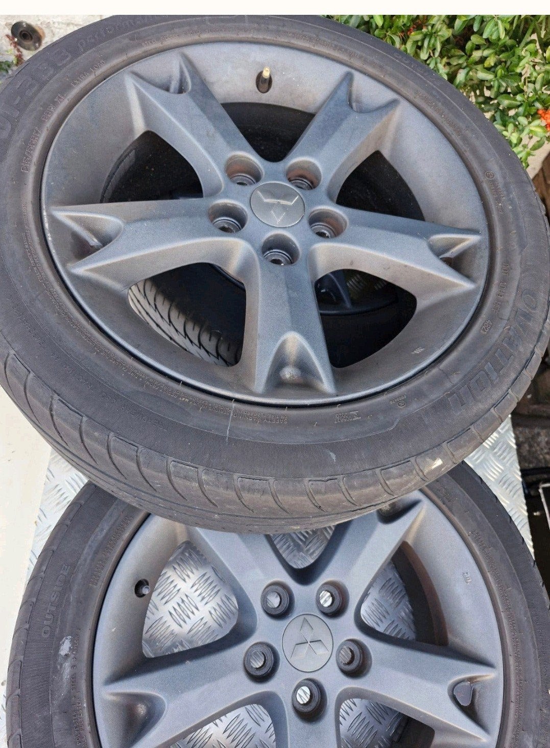 Mitsubishi velgen met band, Ophalen, Gebruikt, Mitsubishi