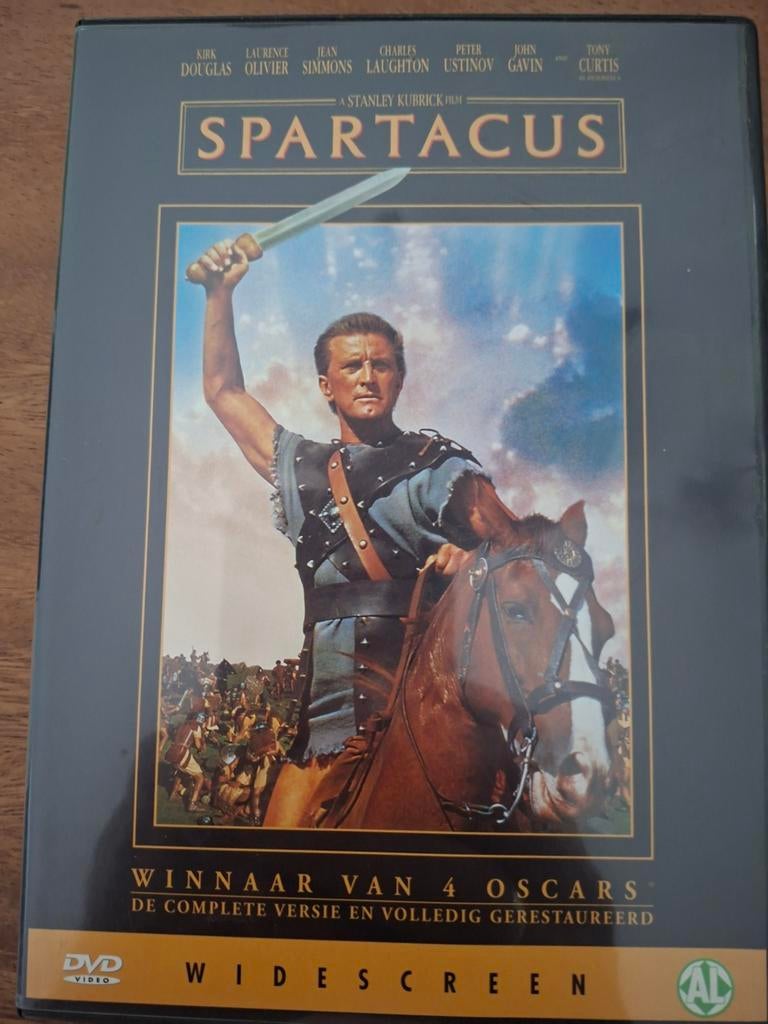 Spartacus DVD - Stanley Kubrick, Vanaf 12 jaar, Ophalen of Verzenden, Gebruikt, Historisch of Kostuumdrama