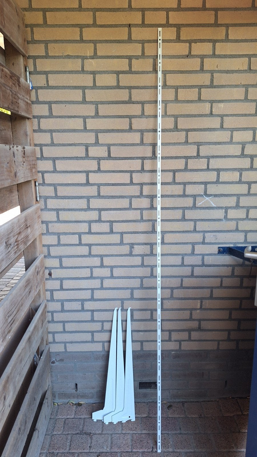 rail + 3 schapdragers, Huis en Inrichting, Ophalen, Gebruikt