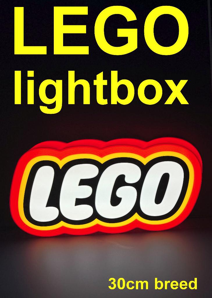 Lego lightbox, Verzamelen, Merken en Reclamevoorwerpen, Ophalen of Verzenden, Nieuw, Reclamebord