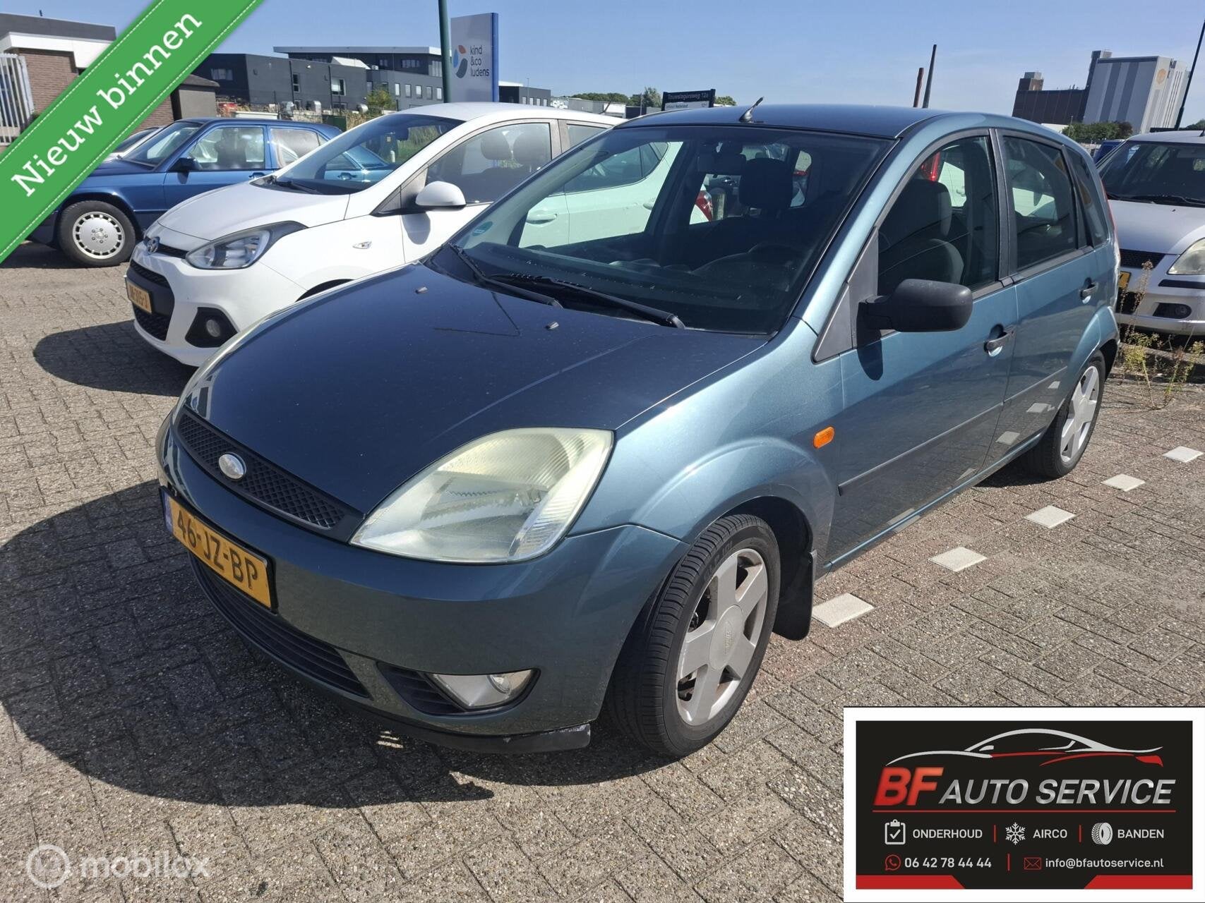 Ford Fiesta 1.4-16V Met Airco/Reeds ingeruild Weg is Weg!, Auto's, Voorwielaandrijving, 15 km/l, Gebruikt, 4 cilinders