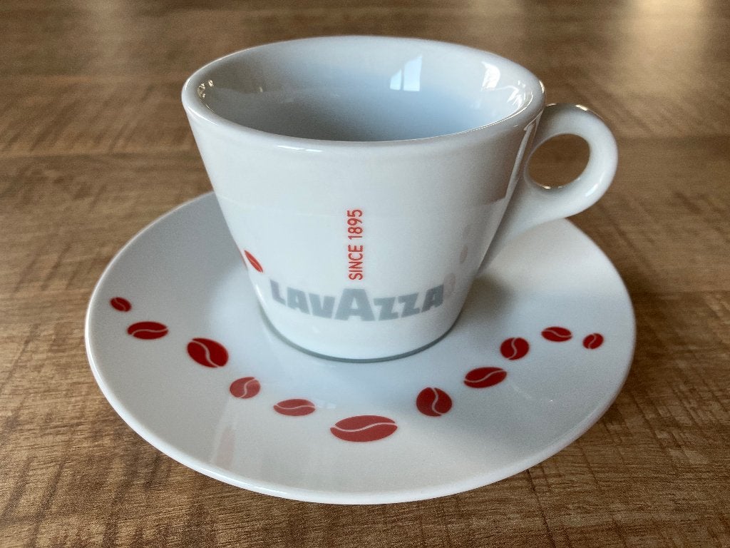 Lavazza Caffè Crema - kop en schotel, Verzenden, Nieuw, Overige stijlen, Kop(pen) en/of Schotel(s)