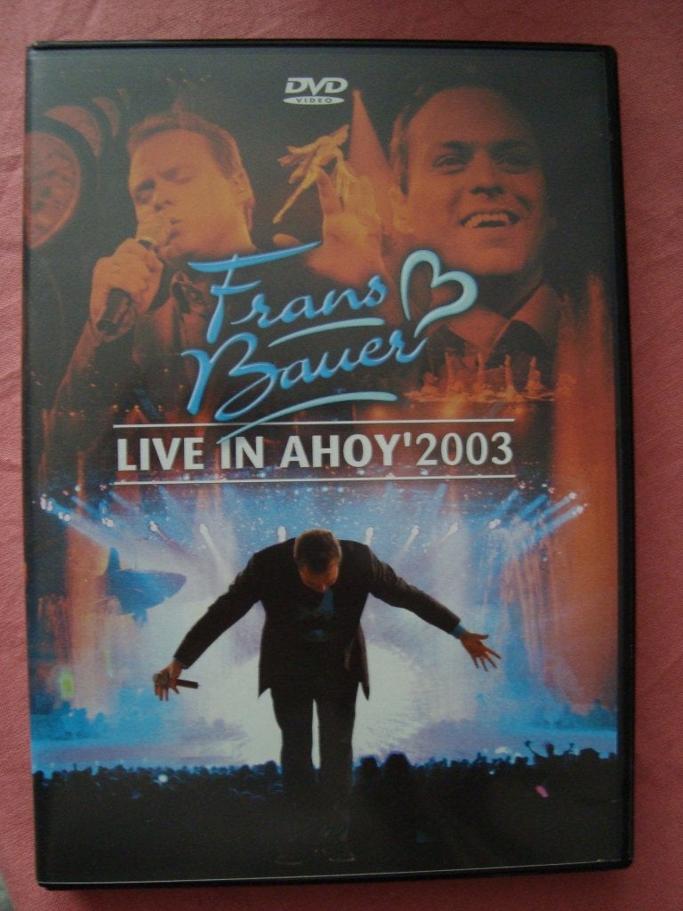 Frans bauer live in ahoy 2003, Alle leeftijden, Ophalen of Verzenden, Zo goed als nieuw