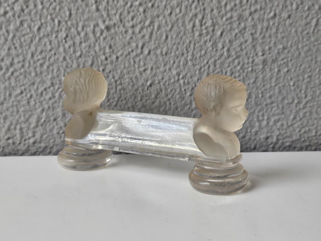 Vintage Glazen Messenlegger, baccarat, babyhoofd, Ophalen of Verzenden