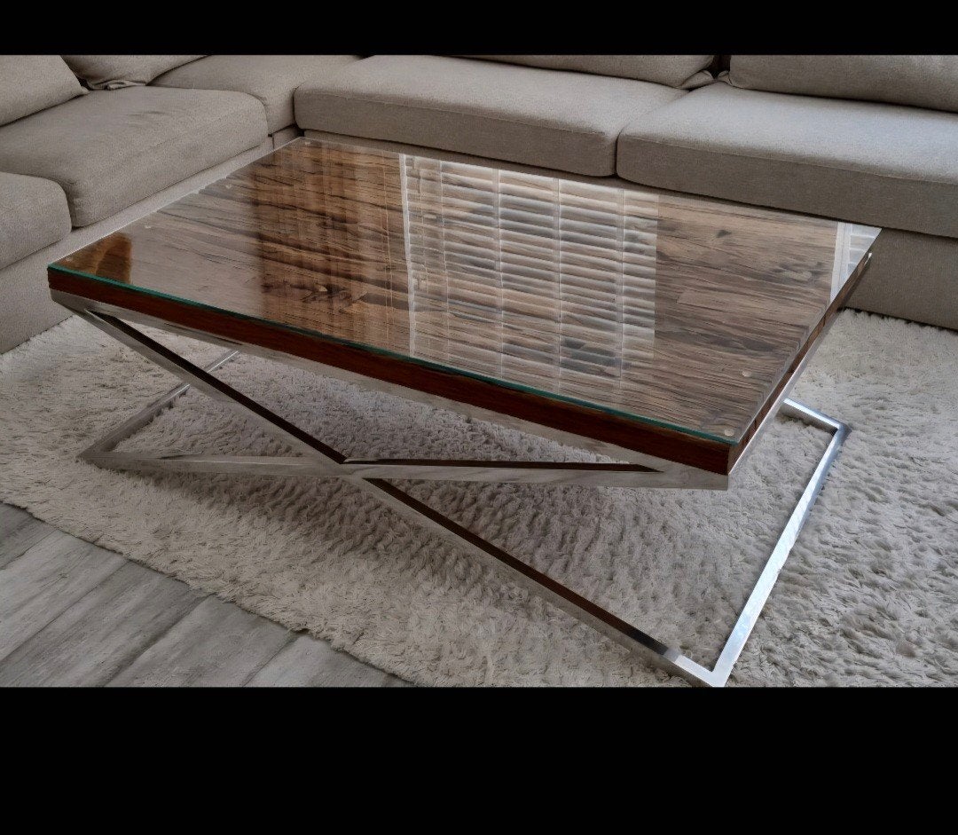 Sleeperwood eettafel, salontafel met bankje en stoelen., Huis en Inrichting, Ophalen of Verzenden, Gebruikt