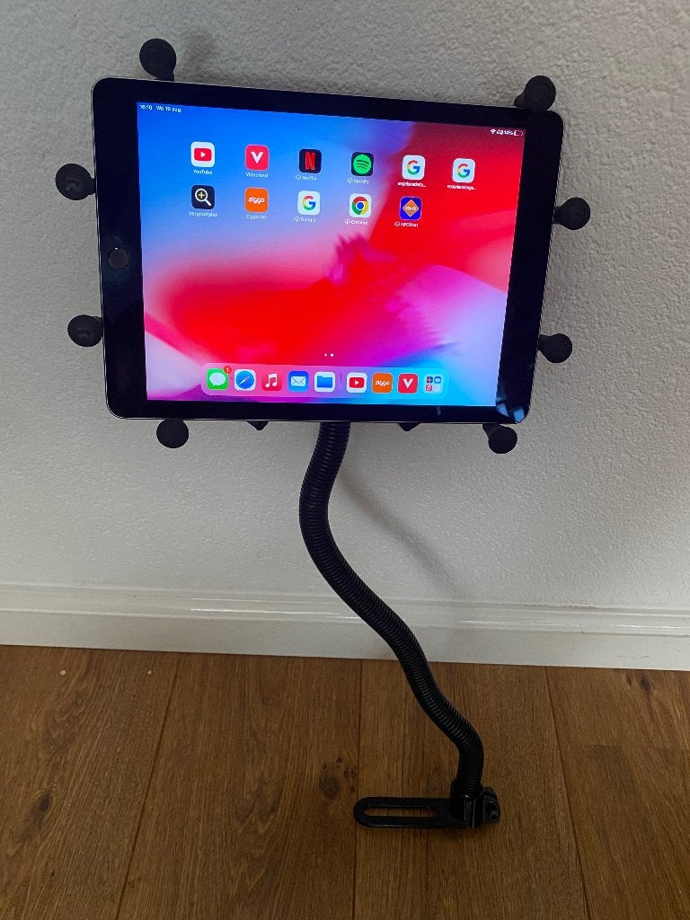 Ram houder voor tablet met flexibelepoot voor in de auto, Ophalen of Verzenden, Zo goed als nieuw, Auto