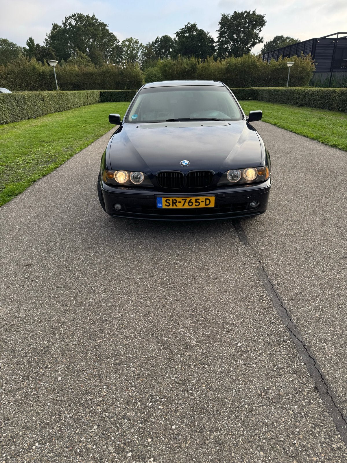BMW 5-Serie 3.0 530I Touring AUT bouwjaar 2000 Blauw, Automaat, Achterwielaandrijving, Beige, Automatische klimaatregeling
