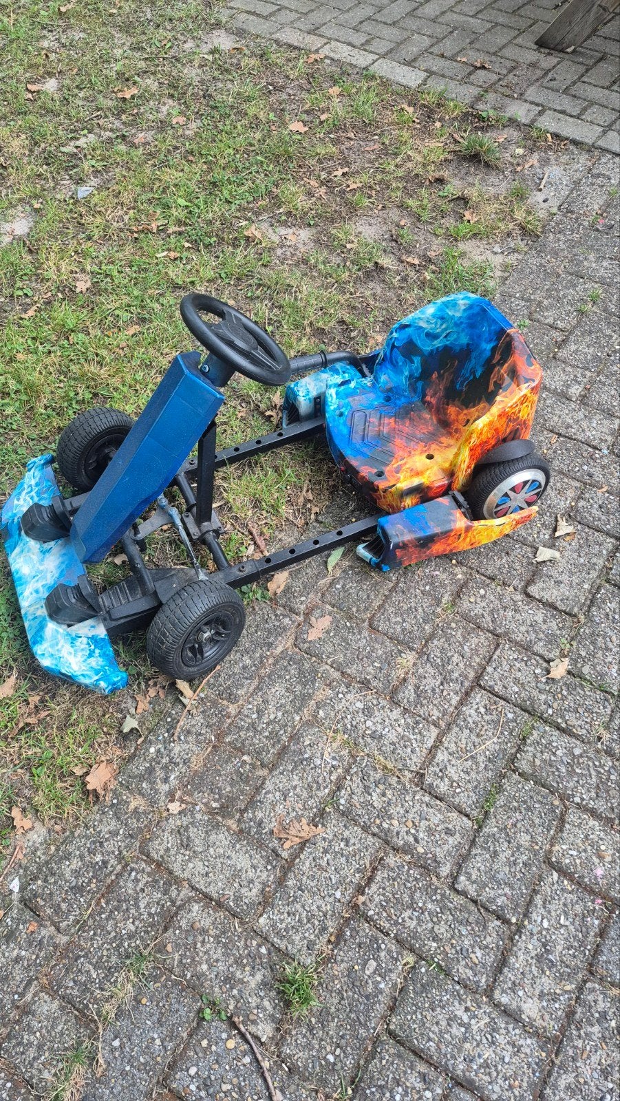 Drift Kart met accu defect - voor onderdelen of reparatie, Ophalen, Gebruikt