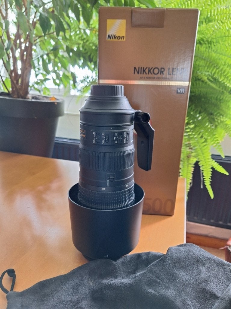 Nikon Nikkor AF-S 200-500mm f/5,6 ED VR, Audio, Tv en Foto, Fotografie | Lenzen en Objectieven, Ophalen, Nikon, Telelens, Zo goed als nieuw