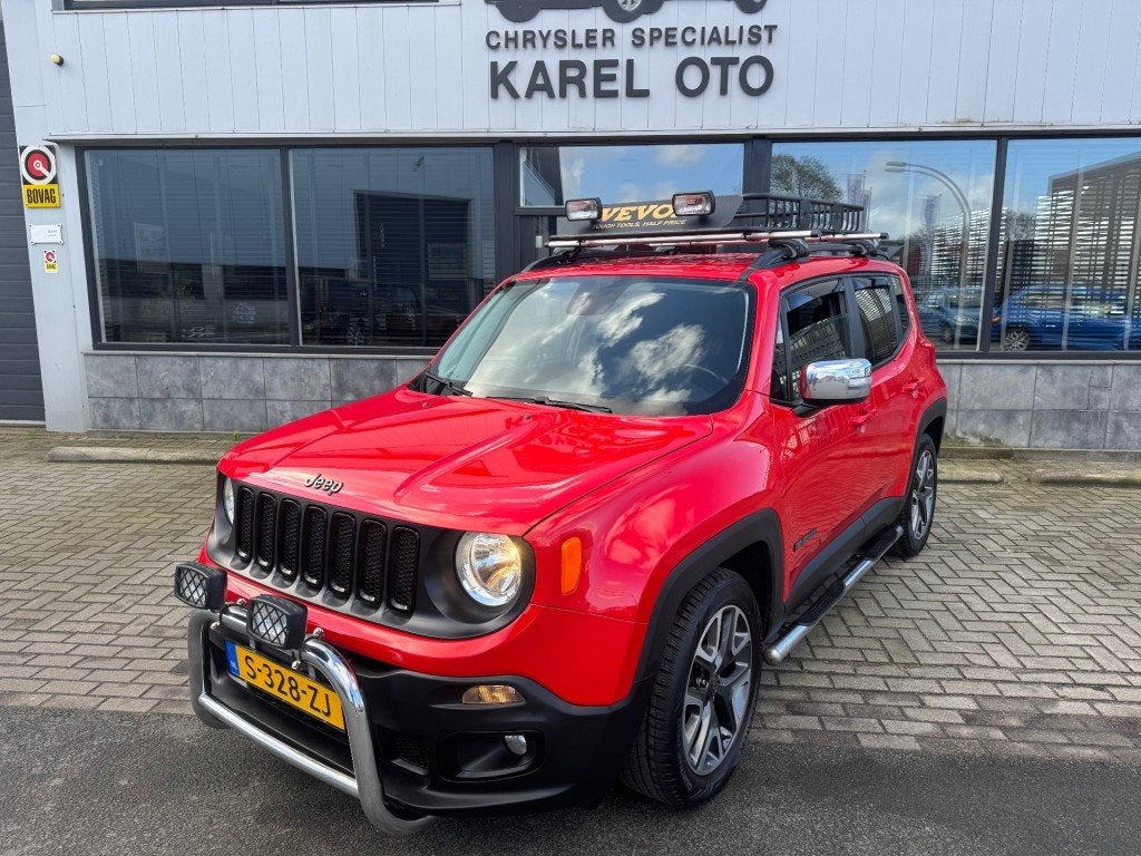 Jeep RENEGADE 1.4 MultiAir Night Eagle, Auto's, Jeep, Voorwielaandrijving, Gebruikt, Met garantie (alle), 400 kg