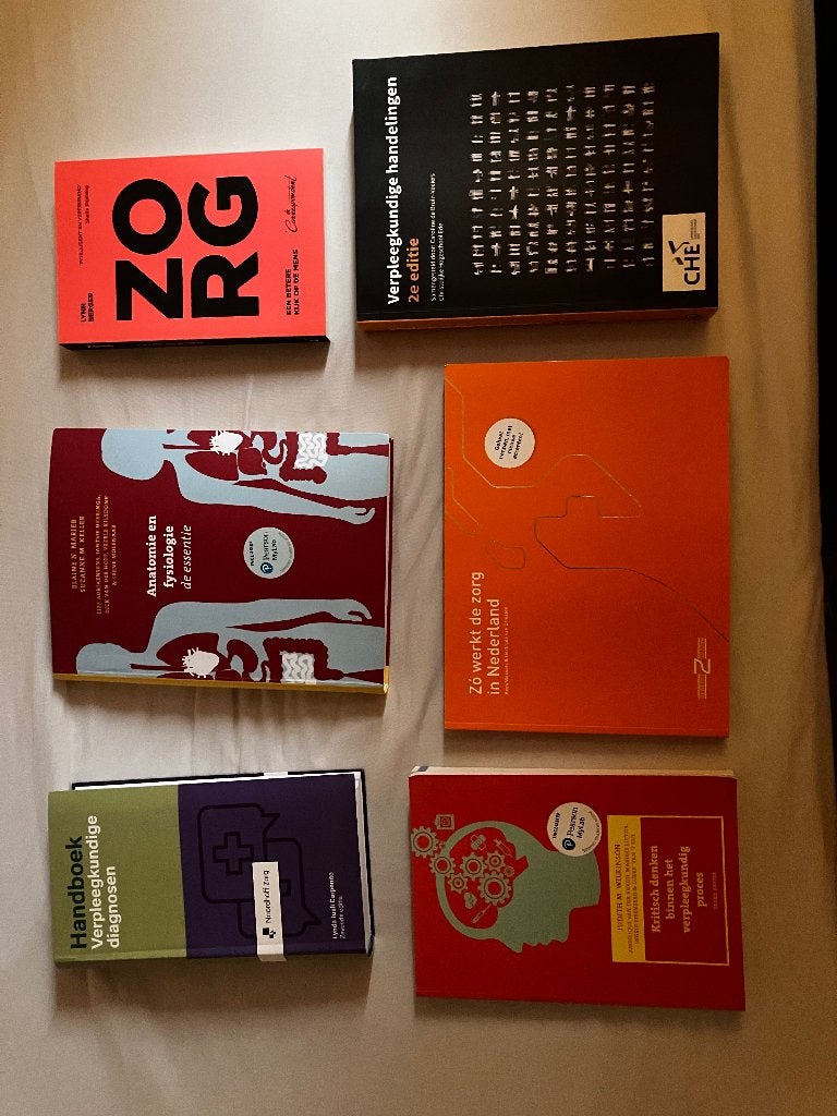Studieboeken HBO verpleegkunde, Ophalen of Verzenden, Beta, Nieuw, HBO