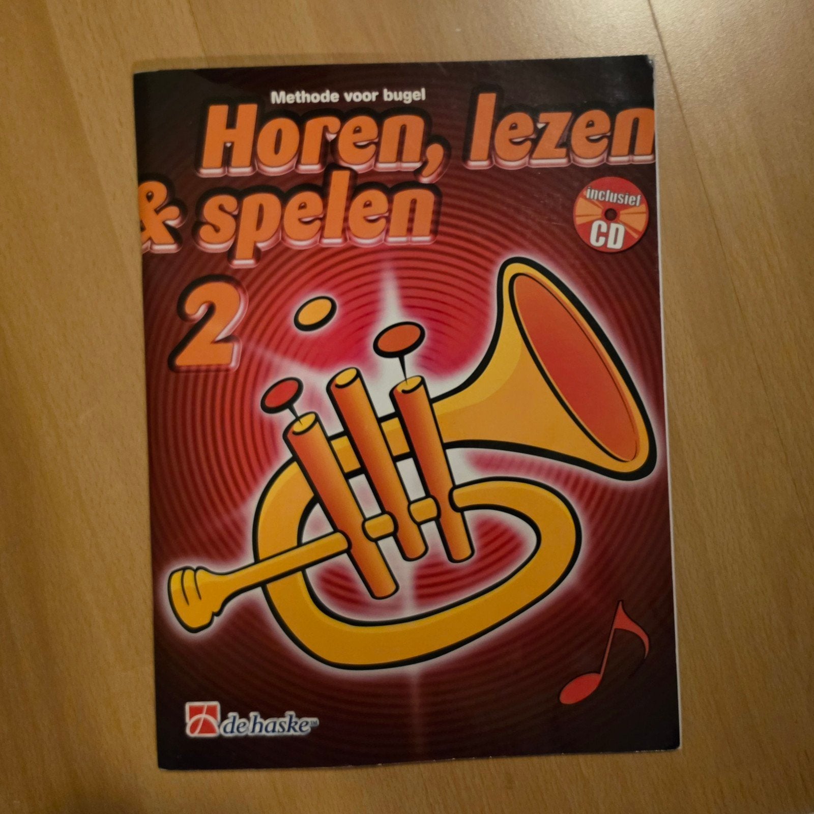 Horen, lezen & spelen 2 - Methode voor bugel (incl. CD), Muziek en Instrumenten, Bladmuziek, Gebruikt, Overige genres, Les of Cursus