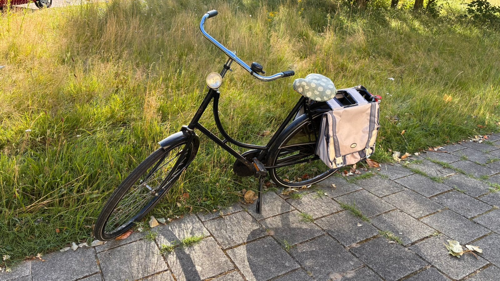 Oma’s fiets, Fietsen en Brommers, Fietsen | Dames | Omafietsen, Ophalen, Gebruikt, Terugtraprem