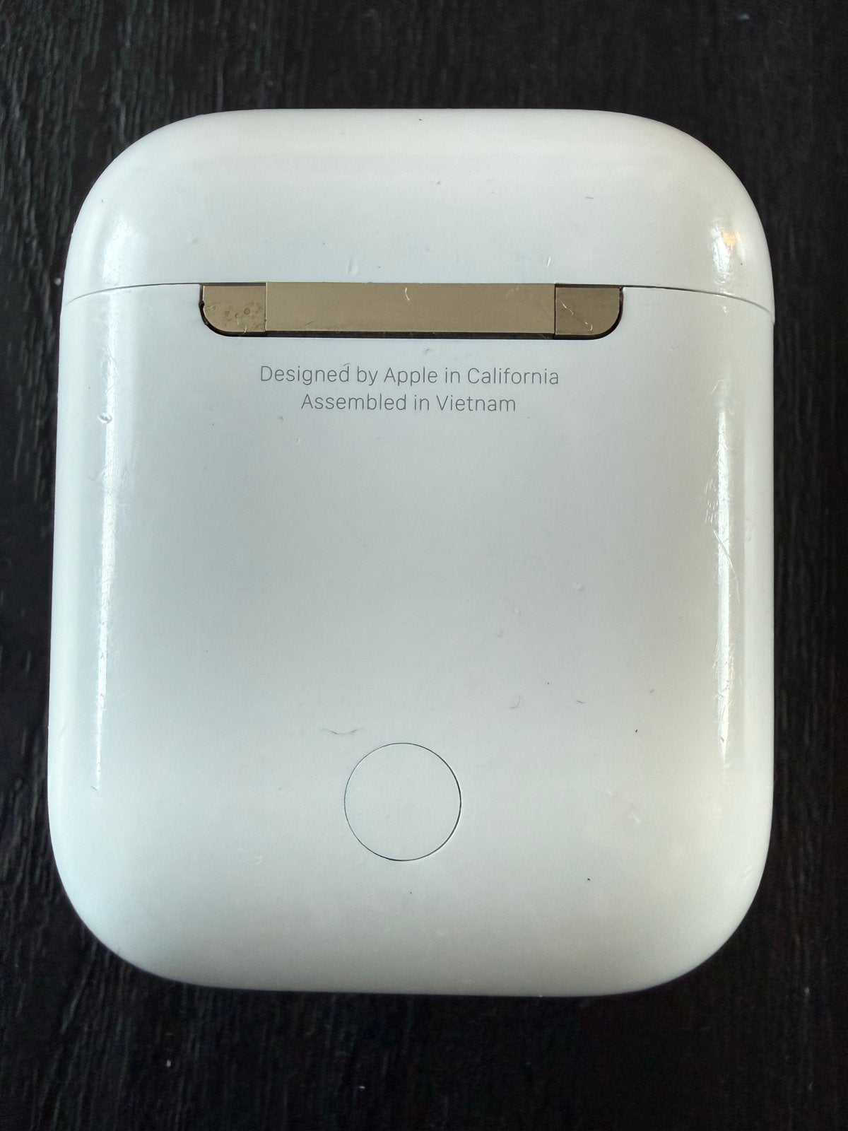 Orginele Apple AirPods Oplaadcase (alleen case), Ophalen, In-ear, Gebruikt, Wit