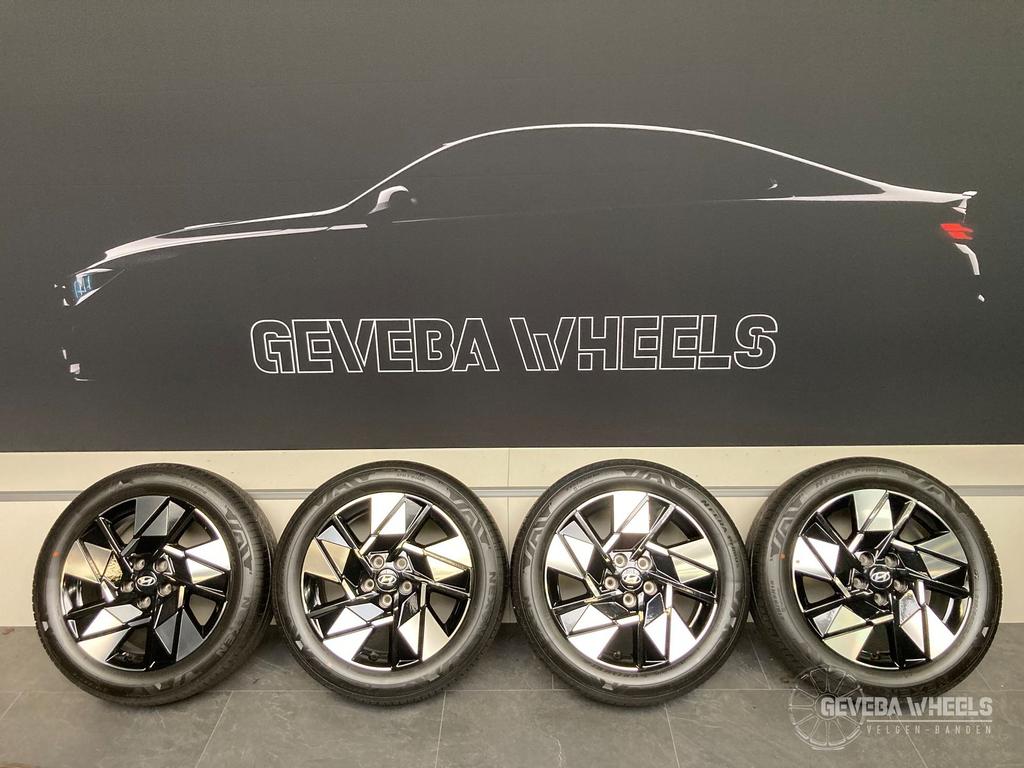 18” originele Hyundai Kona II velgen + banden 5x114.3 52910-, 18 inch, -, -, Banden en Velgen