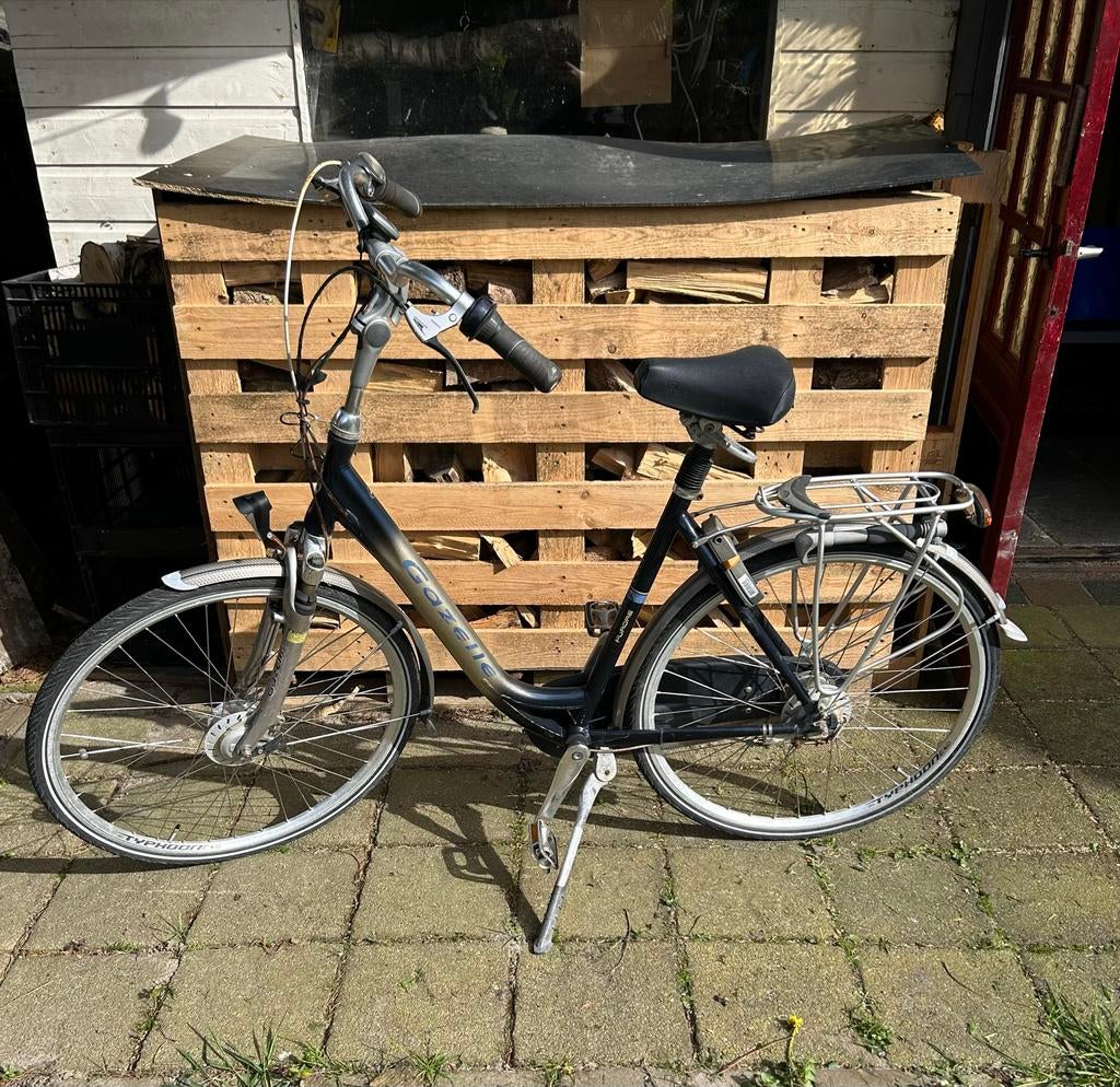 Gazelle damesfiets, Ophalen, Gebruikt, Velgrem, Versnellingen