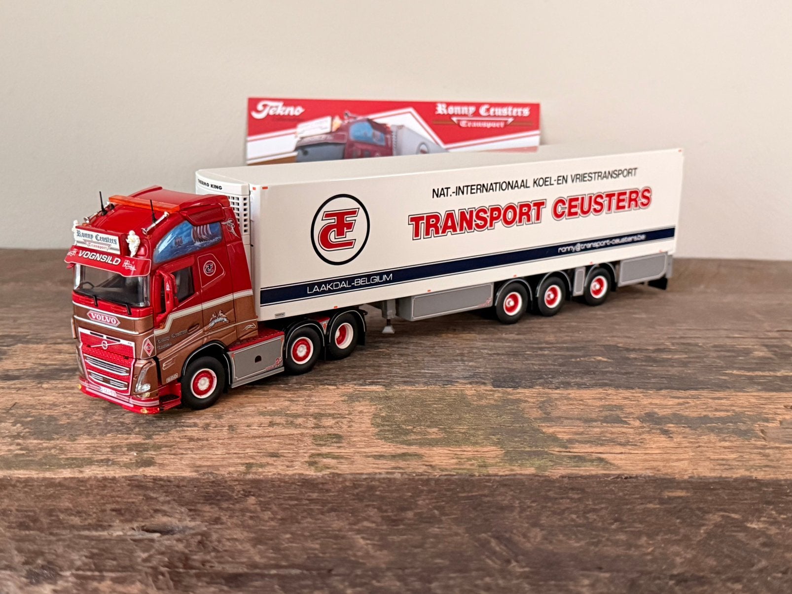 Tekno - Volvo FH5 Ronny Ceusters, Ophalen of Verzenden, Zo goed als nieuw, Bus of Vrachtwagen, Tekno