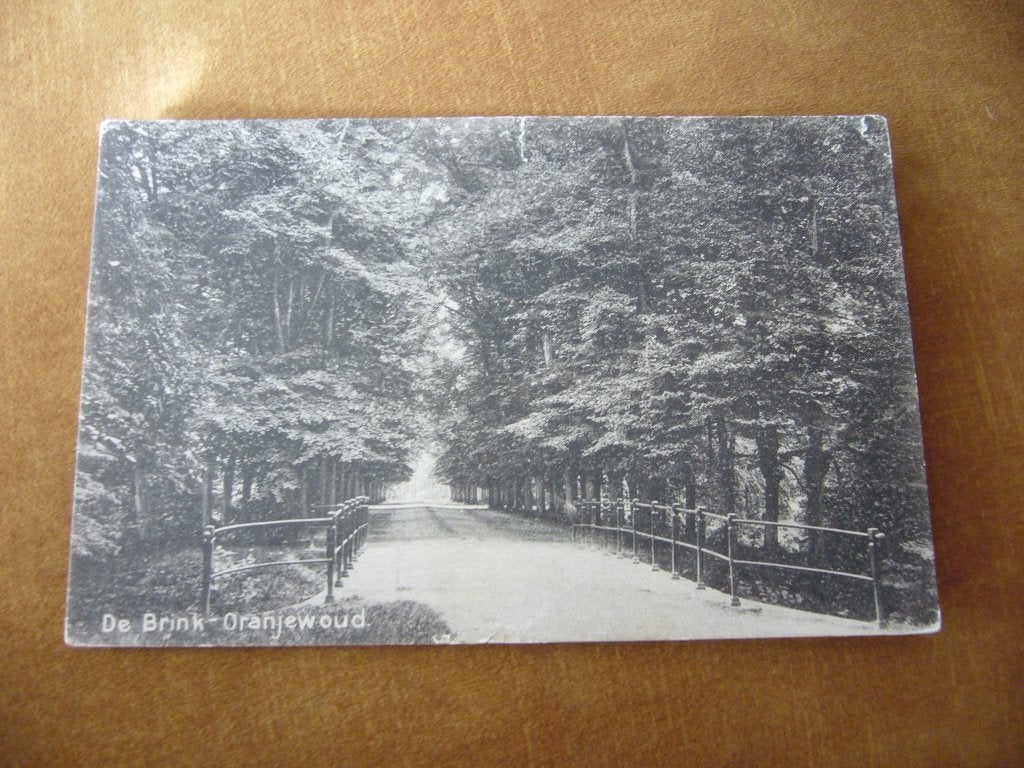 ORANJEWOUD  =  DE BRINK  BRIEFKAART  1912, Ophalen of Verzenden, Voor 1920, Gelopen, Friesland