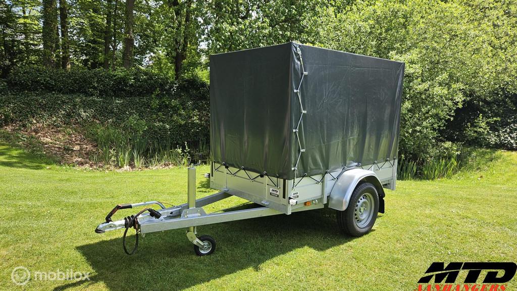 Anssems Bsx 1350 geremde aanhanger met huif NIEUW! KOOPJE!, Nieuw