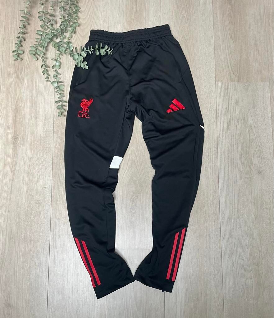 Liverpool sportbroek Adidas maat S, Zwart, Ophalen of Verzenden, Zo goed als nieuw, Voetbal