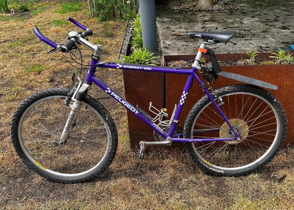 Peugeot mtb, Gebruikt, Velgrem, 53 tot 57 cm, Ophalen