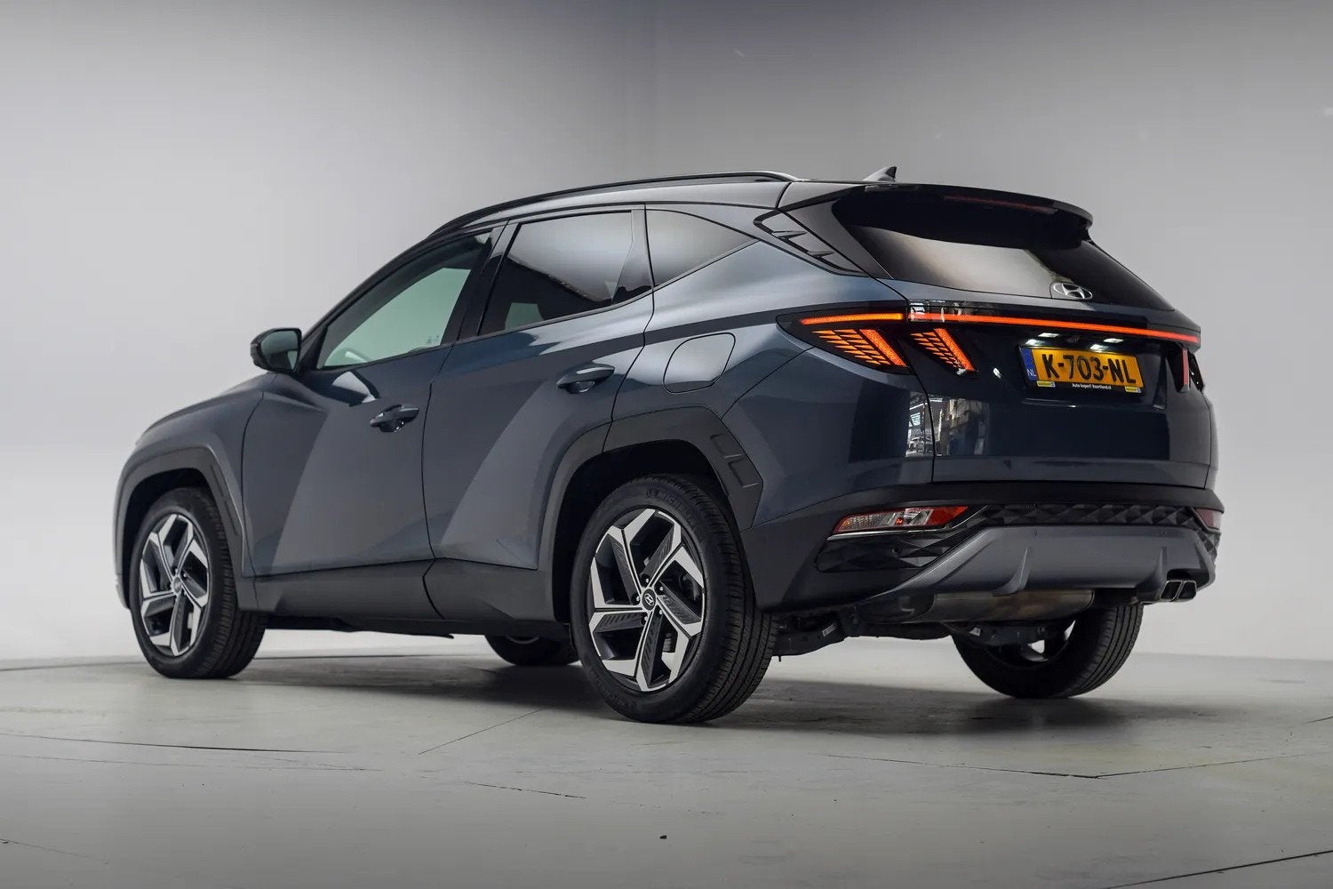 Hyundai Tucson 1.6 T-GDI HEV Premium Aut. [ Leder 360 Camera, Automaat, 4 cilinders, 1650 kg, Bedrijf